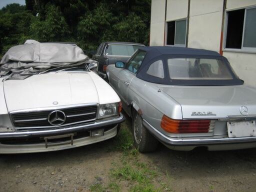 メルセデス―ベンツ107.560SLレストア-ベース車