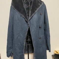 レディース　フェイクムートンコート　
