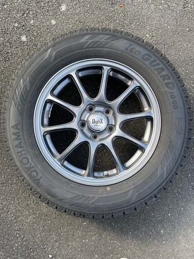 アルミホイール付きスタッドレスタイヤ４本