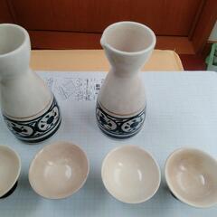 徳利　お猪口　九谷焼　陶芸　陶器　酒器の画像