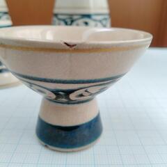 徳利　お猪口　九谷焼　陶芸　陶器　酒器の画像