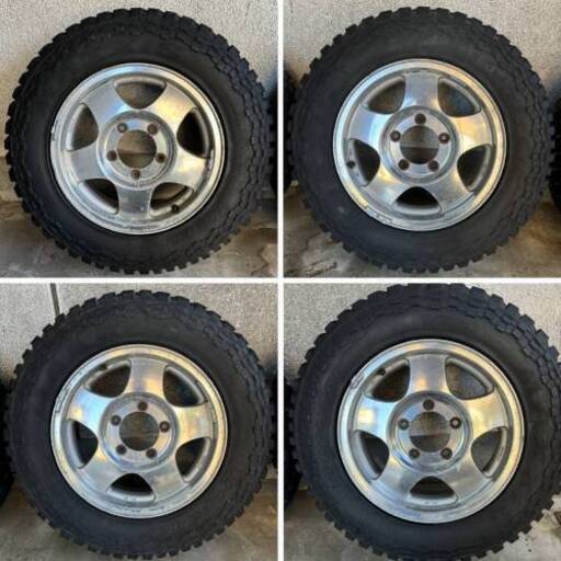 2024年製 バリ溝】ブリヂストン デューラー H/L 852 175/80R16 4