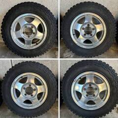 タイヤホイール 4本セット JA11ジムニー純正ホイール タイヤ185/85R16マキシス トレパドール チューブ仕様 MAXXIS M8060 Trepador の画像