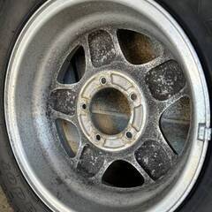 タイヤホイール 4本セット JA11ジムニー純正ホイール タイヤ185/85R16マキシス トレパドール チューブ仕様 MAXXIS M8060 Trepador の画像