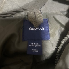 160cm男児冬用GAPアウターの画像