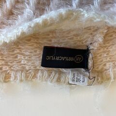 アクリル100％　あったかスヌード　の画像