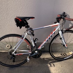 SCOTT ロードバイク ホワイト・グレー・オレンジ