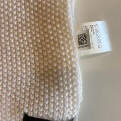 あげます　アディダス　マフラー　男女兼用　ホワイトの画像