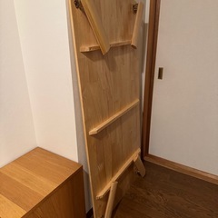 ウッディーテーブル150x75 折りたたみテーブル 長方形 ナチュラル の画像