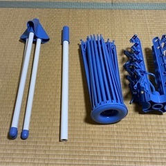 【お話中】洗濯物干し　パラソル型　組立式の画像