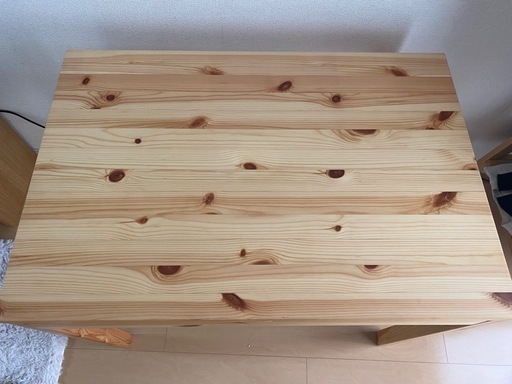無印良品　パイン材デスク