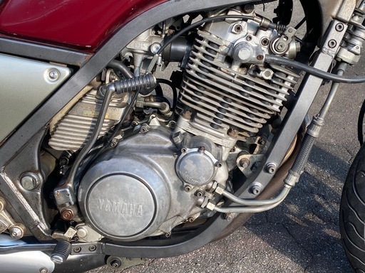 書類あり！　ヤマハSRX400。不動車