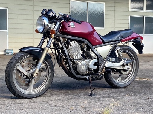 書類あり！　ヤマハSRX400。不動車