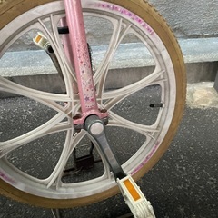 一輪車　20インチの画像