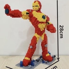 【新品　未開封】　アイアンマン　ダイヤモンドビルディング　ミニブロック2110個の画像