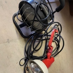 ライト照明器具2セット＋ヘッドライト