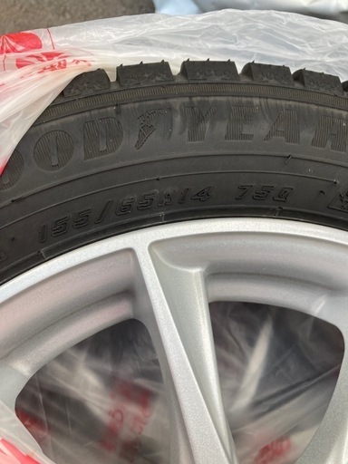 [決まりました］スタッドレスタイヤ軽用14インチ