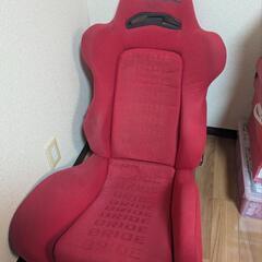 BRIDE セミバケットシート　赤　ジャンク品