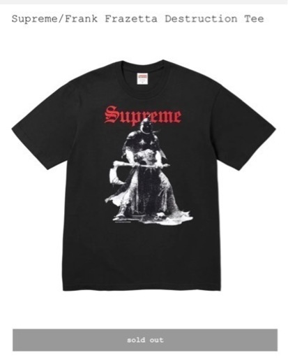 服/ファッション Supreme/Frank Frazetta Destruction Tee M size