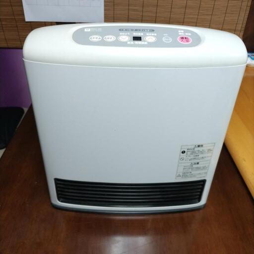 付属品付き大阪ガス(リンナイ)ガスファンヒーター  2mホース付き、箱有り 中古品