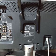 2008年式　AQUOS 20V型ワイド　液晶テレビ　LC-20E5　リモコン付きの画像