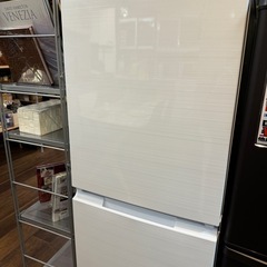 SHARP ２ドア冷蔵庫　2021年製
