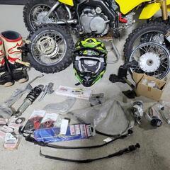子供バイク開始 ほぼセット DR-Z50
