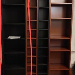 IKEA 本棚 BILLY 40x28x202 (ブラック)