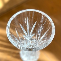 ドレスデンクリスタルの花瓶♡多分新品♡箱ありの画像