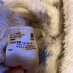 中古品　UNIQLO フリースパジャマ　ミニーマウス　150サイズの画像