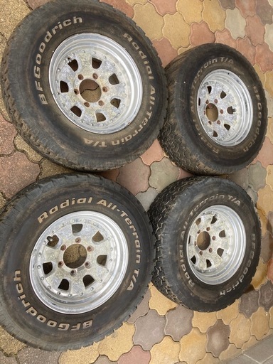 WORK  15インチ　6穴　ランクル　プラド　パジェロ