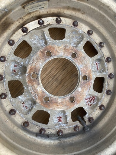 WORK  15インチ　6穴　ランクル　プラド　パジェロ