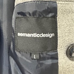 semanticdesign ピーコート Lサイズの画像