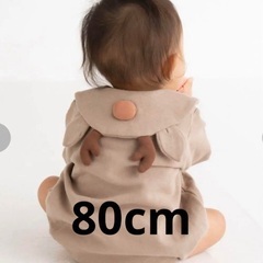 バースデイ トナカイ ロンパース 80cm  新品未使用