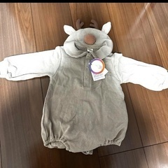 バースデイ トナカイ ロンパース 80cm  新品未使用の画像