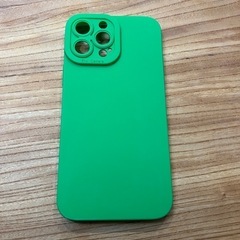 新品未使用  iPhone13proMAX ラバーケース グリーン