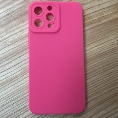 新品未使用  iPhone13proMAX ラバーケース ピンク