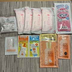 ベビー洗濯用洗剤、母乳パッドなど