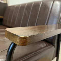 【中古】2人用ソファの画像