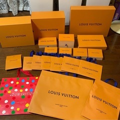 【美品】LOUIS VUITTON ショップ袋・箱 セット
