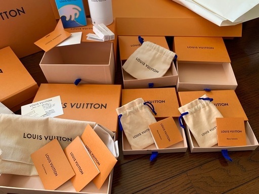 【美品】LOUIS VUITTON ショップ袋・箱 セット
