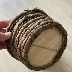 フラワーアレンジメント用のカゴ（大小２つセット）の画像