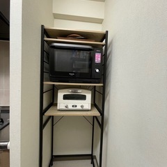 キッチン用棚　シェルフ　引き出し式の画像