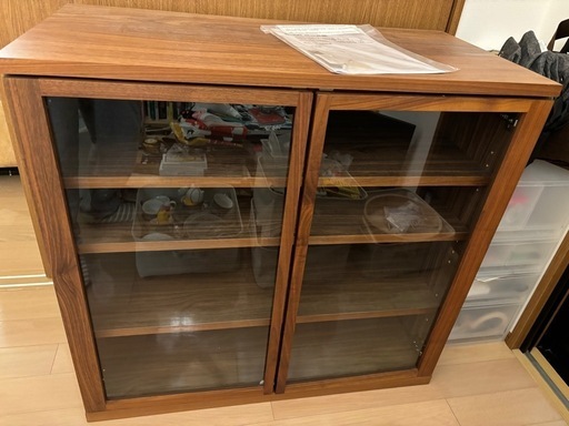 無印良品　木製キャビネット　土日受け取り助かります\n
