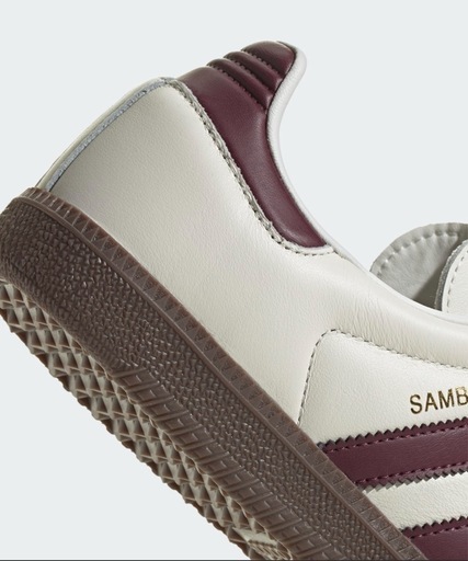 adidasサンバOG   オフホワイト/マルーン/ガム  新品未使用27.5㎝