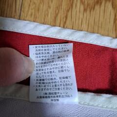 無料❗少々難あり。オムツ替えシート　赤の画像