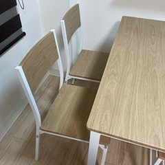 【決まりました】ダイニングテーブルセット の画像