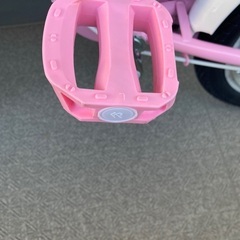 【未使用】キッズ自転車18インチ女の子ピンクの画像