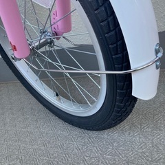【未使用】キッズ自転車18インチ女の子ピンクの画像