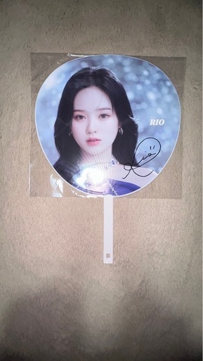 希少！Rio サイン入りうちわ　NigiULive with U2024-2025AWAKE
